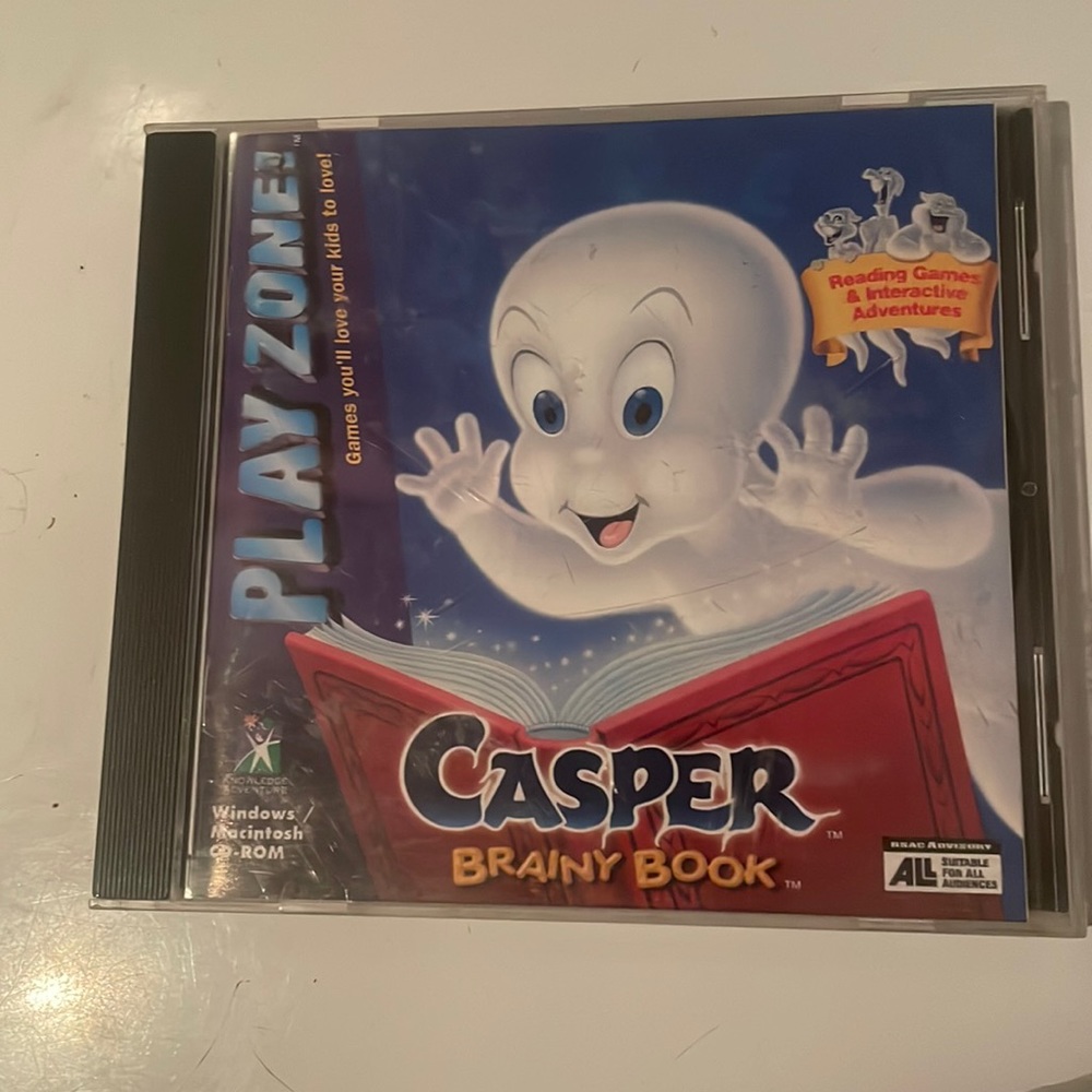 Casper brainy book cd ROM